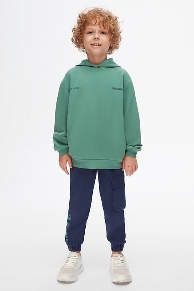 nk kids NK KIDS 47501 ЗЕЛЕН СУИТШЪР ЗА МОМЧЕ