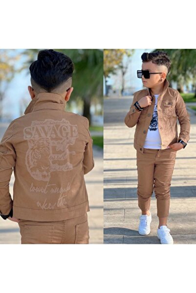 elfanto kıds بدلة جبردين للرجال سافاج 3 قطع