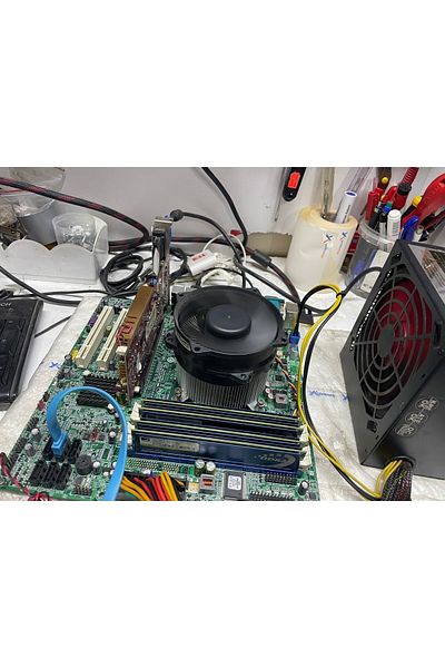 OEM Veriton M490G Motherboard + Intel Core I5 650 3.2Ghz Processor + Twinmos 8Gb Ddr3 Ram +Fan Set