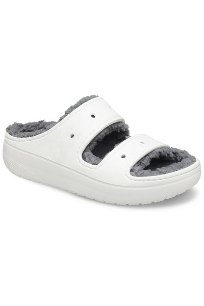 Crocs Crocs Classic Cozzzy Σανδάλια - Σαγιονάρες, Λευκό, Unisex