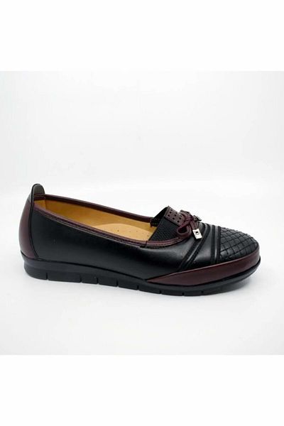 New Optimal Women's Black Classic Shoes Orthopedic Mother Shoes Mother Ballerina Shoes Mother Women's Casual Shoes