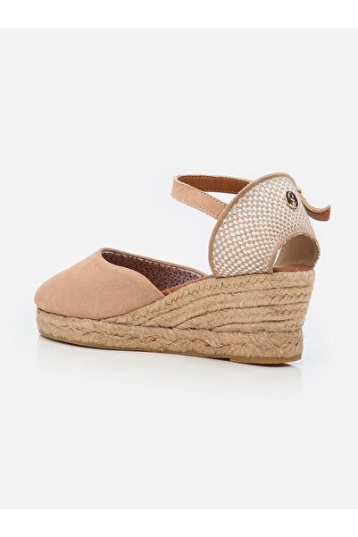 Su Espadril Morgan Pudra Kadın Dolgu Topuklu Espadril