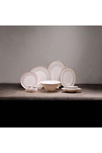 Maxx Doria Moon Soft 12 Kişilik 58 Parça Yemek Takımı PA2025