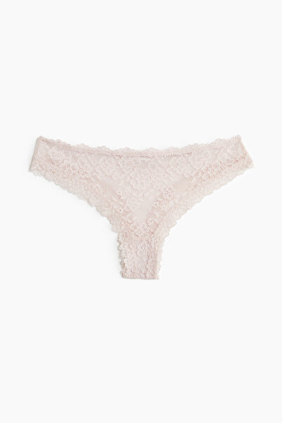 H&M 3'lü Dantel Brazilian Külot