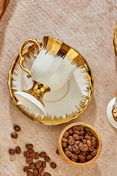 Cooker Luxury 6 Piece Porcelain Cup Set