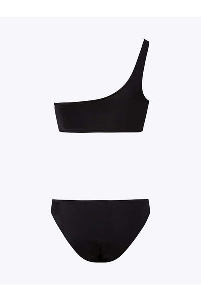 RİVUS Black One Shoulder Bikini Set