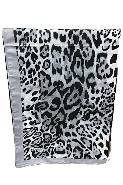 Bonjela Şal moale cu model leopard