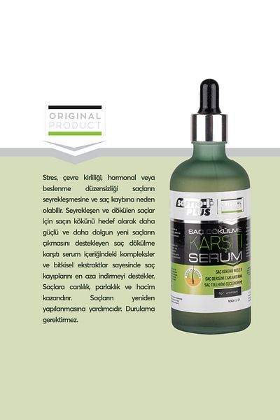Softto Plus Anti-Hair Loss Serum for Women - Herbal, 100 Ml