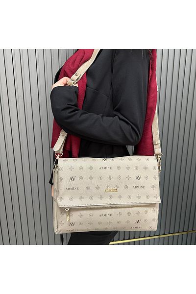 Armine Mink Ar24107 - Bag Printed