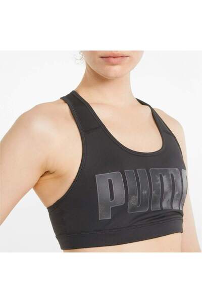 Puma Podprsenka Puma Mid Impact 4Keeps, čierna, dámska