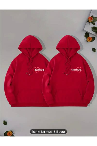 NEW TRENDY COLLECTİON Dear Boyfriend Girlfriend Combinations - 2 Pack Couple Combination