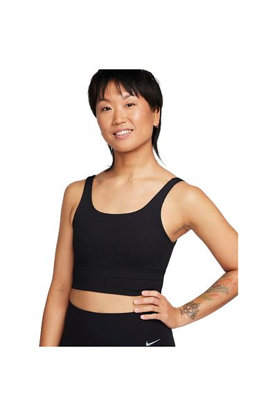 Nike Bra Nike Zenvy Rib, Black, Women