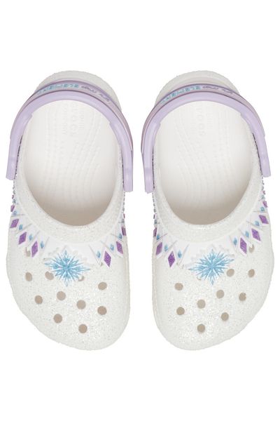 Crocs Žabky Crocs Classic FunLab I AM Frozen II, bílé, dětské