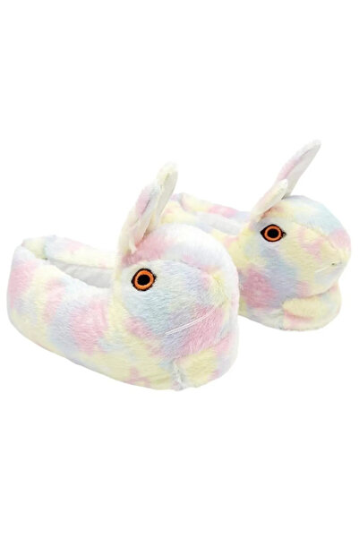 shop Hayvanlı Panduf Tavşan Figürlü Sessiz Taban Yıkanabilir Panduf Yeni Sezon