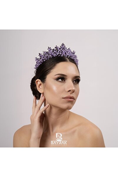 VİYA Monica 3D Coroana Mireasa Accesoriu pentru Par Mireasa