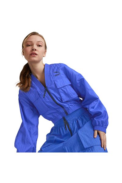 Puma Jachetă de damă Puma Dare To Woven Blue