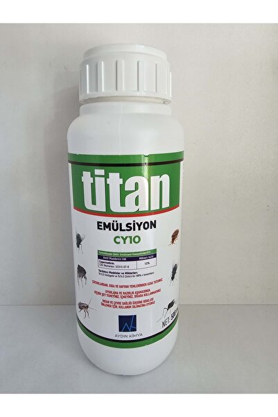 Aydın Kimya Titan Emülsiyon CY10 Kokulu Haşere Öldürücü | 500 ml