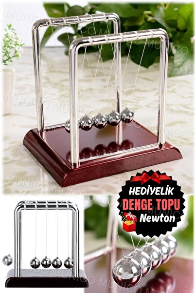 Mucuks Masa Dekor Eğlenceli Oyuncak Hediyelik Terfi Müdür Newton'un Beşiği Me...