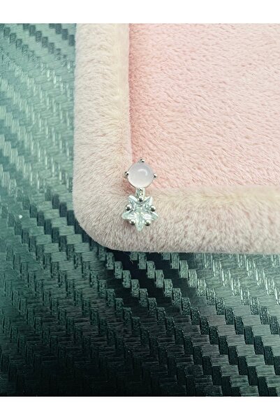İKLİM BUTİK Cerrahi Çelik Gümüş Tragus Kıkırdak Piercing 8 MM