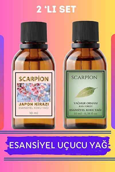 SCARPİON Hava Nemlendiriciler için Uçucu Yağı Esansiyel koku JAPON KİRAZI Ve ...