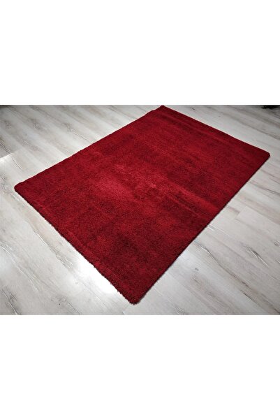 YAMALI home Tuğra Rixos Home Soft Kırmızı 80X140 Cm Yumuşak Shaggy Halı