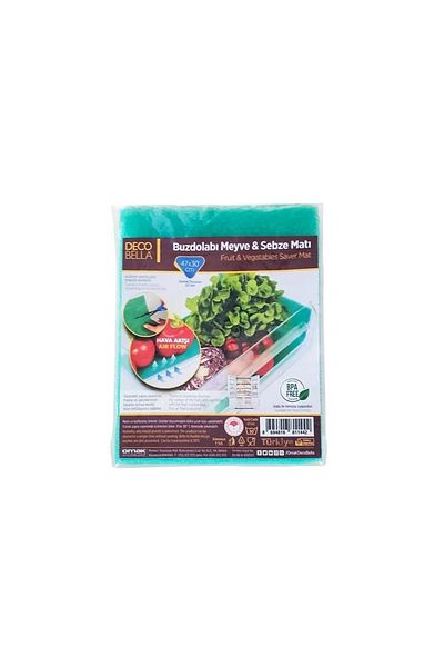 ELİOSA Refrigerator Crisper Mildew Cover Insect Preventive - Fridge Fruit & Vegetable Mat
