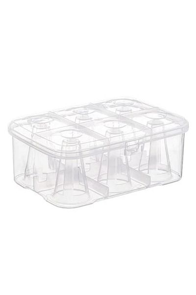 Easy Tedarik 6-Piece Water Cup & Cup Carrying Apparatus with Handle Royaleks-Ur-3448