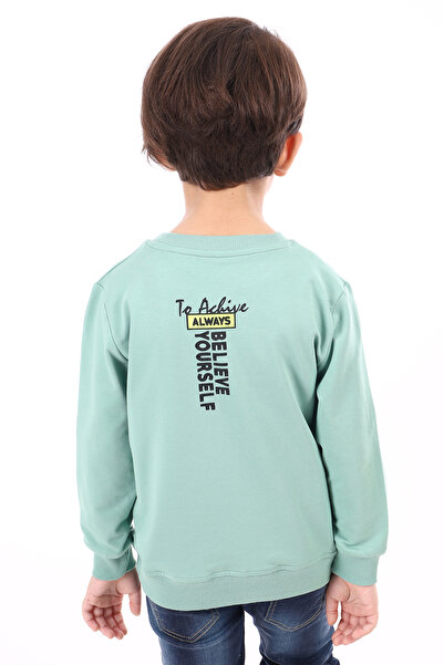 Toontoy Hanorac cu imprimeu Strong pentru băiat