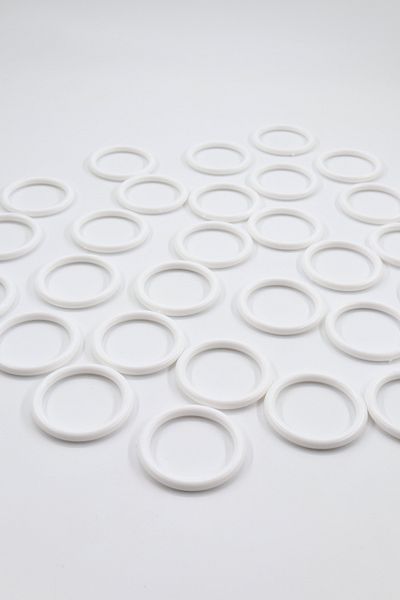 YENİCİ Inel din plastic 30 buc (4,5 cm)