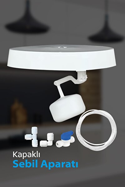 SUROBOTİC Yeni Nesil Arıtma Su Arıtma Kapaklı Sebil Üstü Damacana Aparatı - 5...