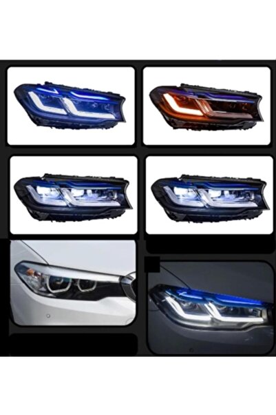 Genel Markalar G30 5 SERİSİ 17-20  İÇİN 2020+ MAKYAJLI GÖRÜNÜM LED FAR (TAMPO...