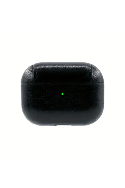 WANNA PROTECT Airpods 4. متوافق مع الجيل - حافظة من الجلد الصناعي الفاخر مع غ...