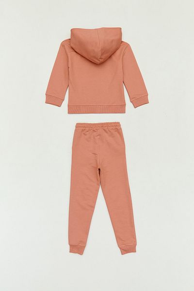 Fulla Moda Daisy Printed Hooded 2-Piece Jogger Girl's Set