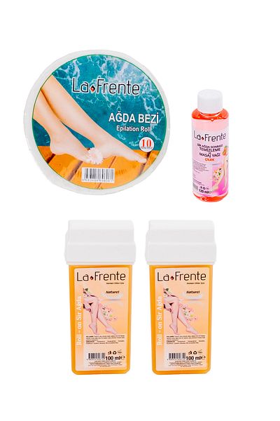 LA FRENTE CARTRIDGE MOUTH 2 PIECES NATURAL + LA FRENTE 10 MT MOUTH CLOTH ROLL