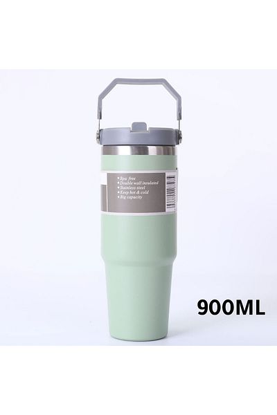 MIBRU vacuum thermos cup 900ml green