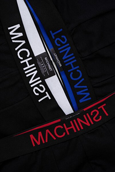 Machinist Men's Premium Flex 3-Pack White-Red-Blue Boxers
