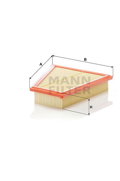 MANN Air Filter Bmw Z4 (E89) 20İ 184Hp 09/11- Gnzrz