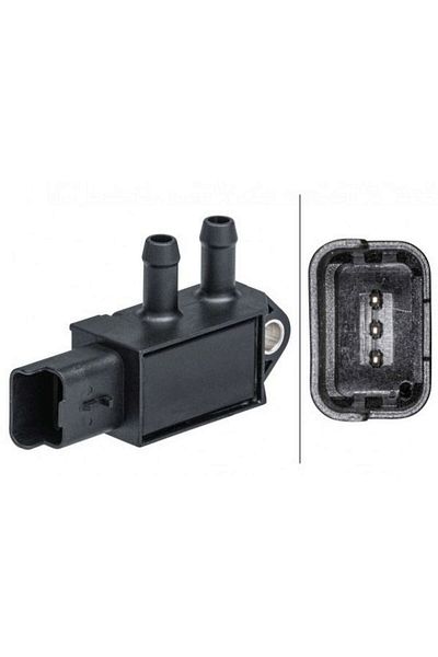 Hella Egzoz Basinc Sensor for Mercedes Om607 Om608 Om622 Om626 W176 W177 C118 W205 W415 W447 Renault K Gnzrz