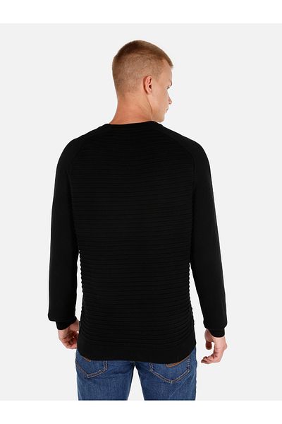 Colin's Pulover negru pentru bărbați