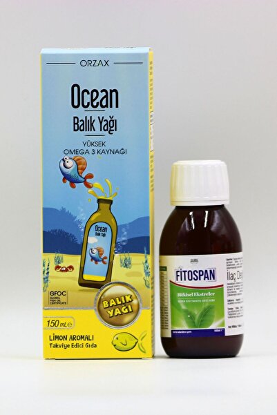 Ocean Phytophan Mist Syrup with Fish Oil Omega3 Lemon and Herbal Extracts