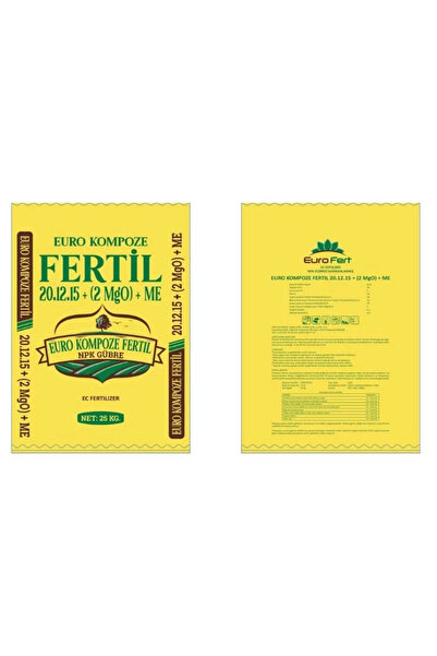 Çotanak Çotanak Fertil NPK 20-12-15+MGO+ME 25KG