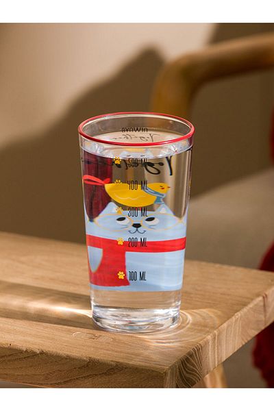 LC Waikiki 500 ml Printed Glass Cup - W4In59Z8