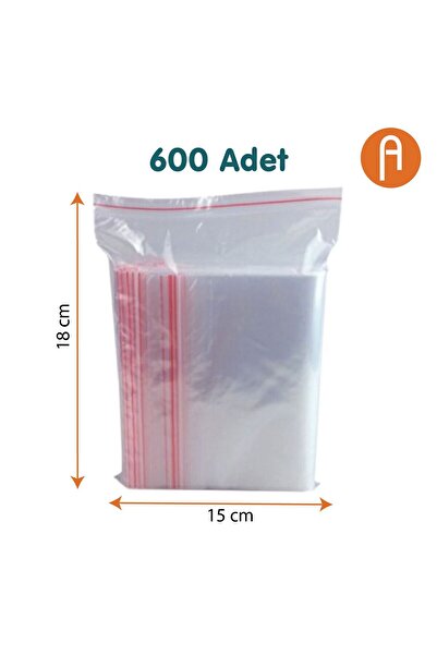 PackMai Kilitli Poşet Torba 15cmx18cm (600'lü Paket)