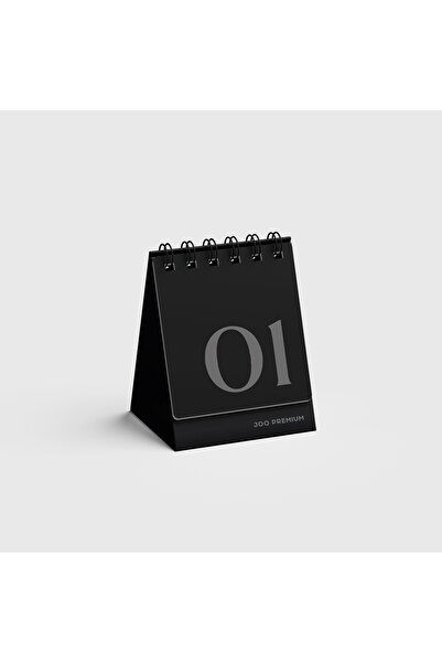Joo Premium Siyah Mini Takvim