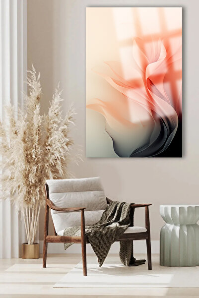 TAULART ULTRA VISOKO-REZOLUCIJSKA SLIKA OD STAKLA SA CVETOVIM PEROVIMA NELOMI...