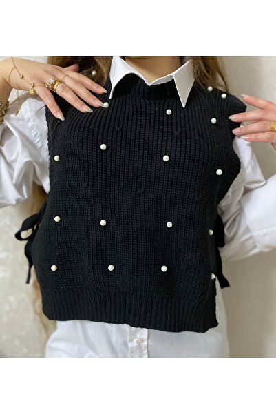 svenia Inci Detaylı Yandan Bağlamalı Süveter