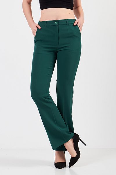 Volanlı Finish Green Pants