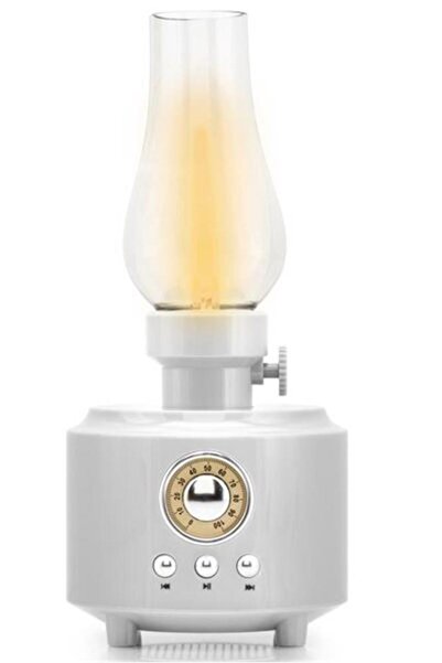 HADRUN Hadron Data-C30 C210 White Bluetooth Nostalgia Gas Lamp Speaker100-100...