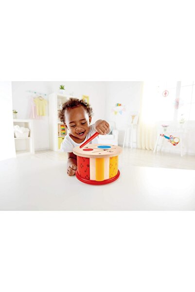 Hape Two-Faced Wooden Drum