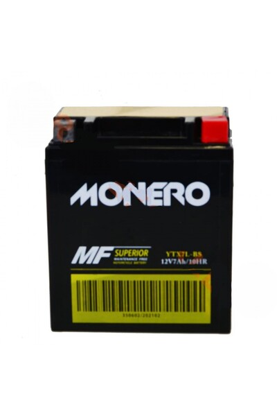 monero AKÜ YTX7L-BS 12V7AH YZF-R25 MT-25 SPACY ACTIVA S125 17-21 CBF 150 CBR2...